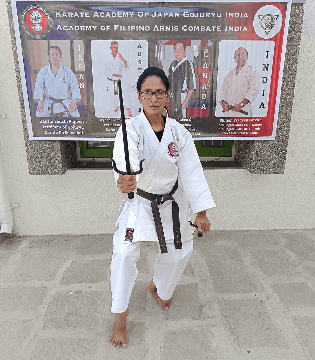Sensei Alka Patel - Karate instructor