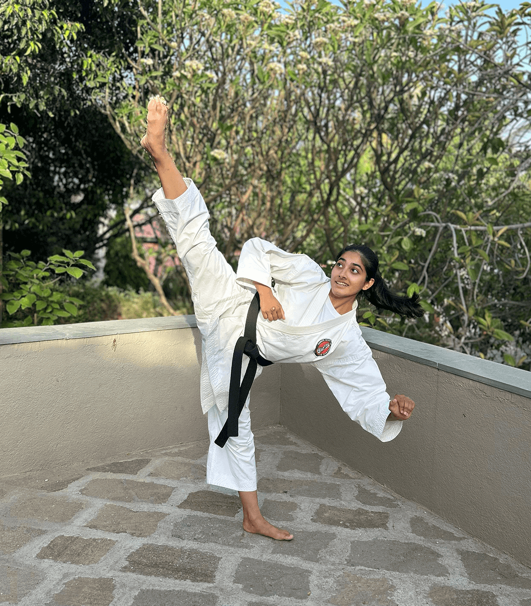 Sensei Disha Davda - Karate instructor