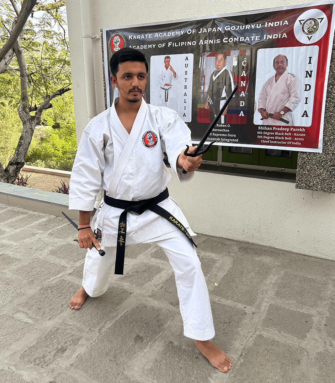 Sensei Harsh Trivedi - Karate instructor