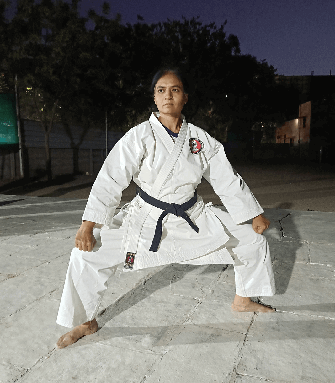 Sensei Swatiba Gohil - Karate instructor