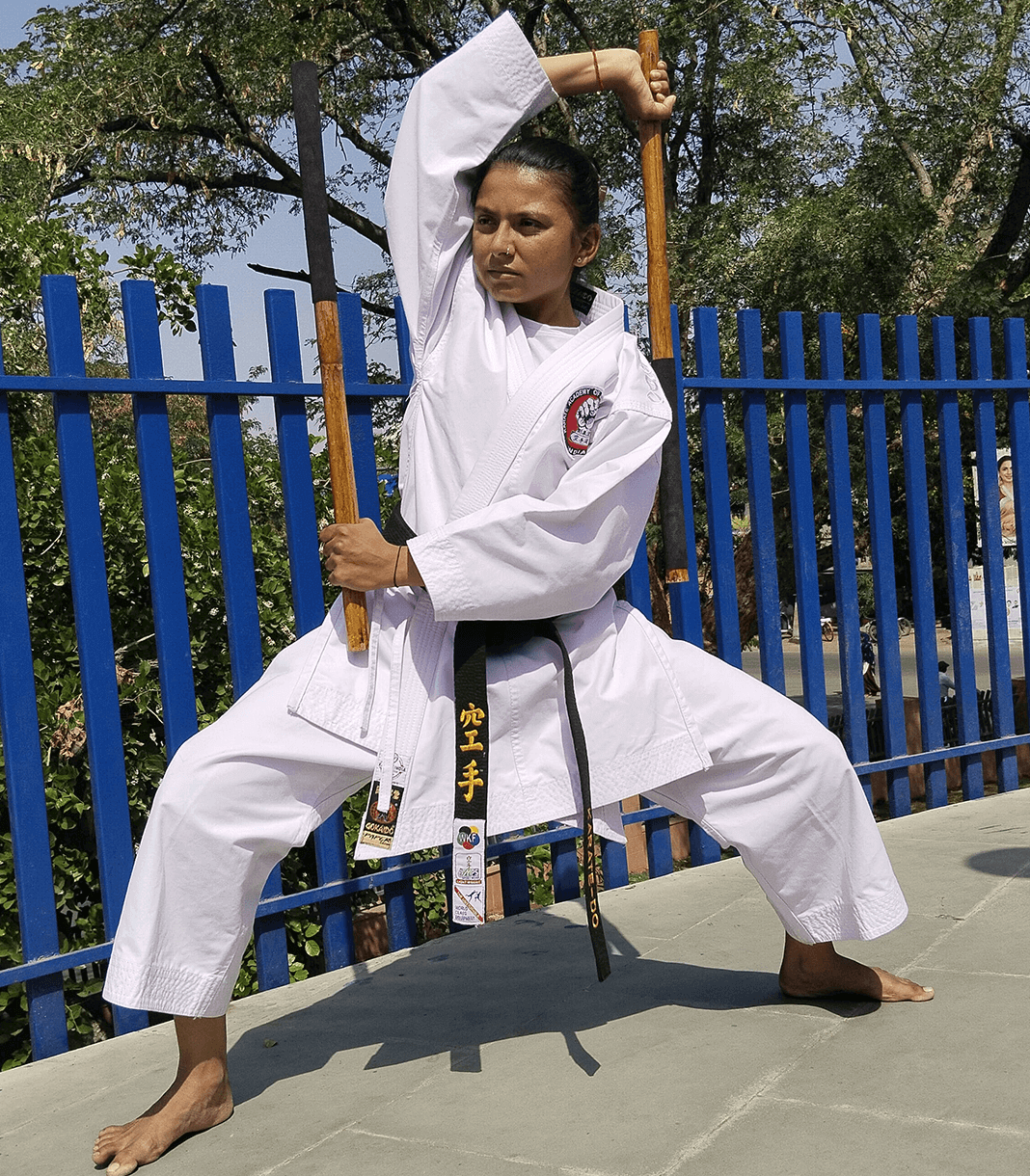 Sensei Vasudha Vasani - Karate instructor