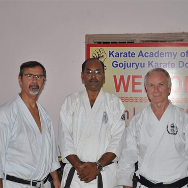 With Shihan Luizino Stenziano & Sensei Piero Nota (Italy)