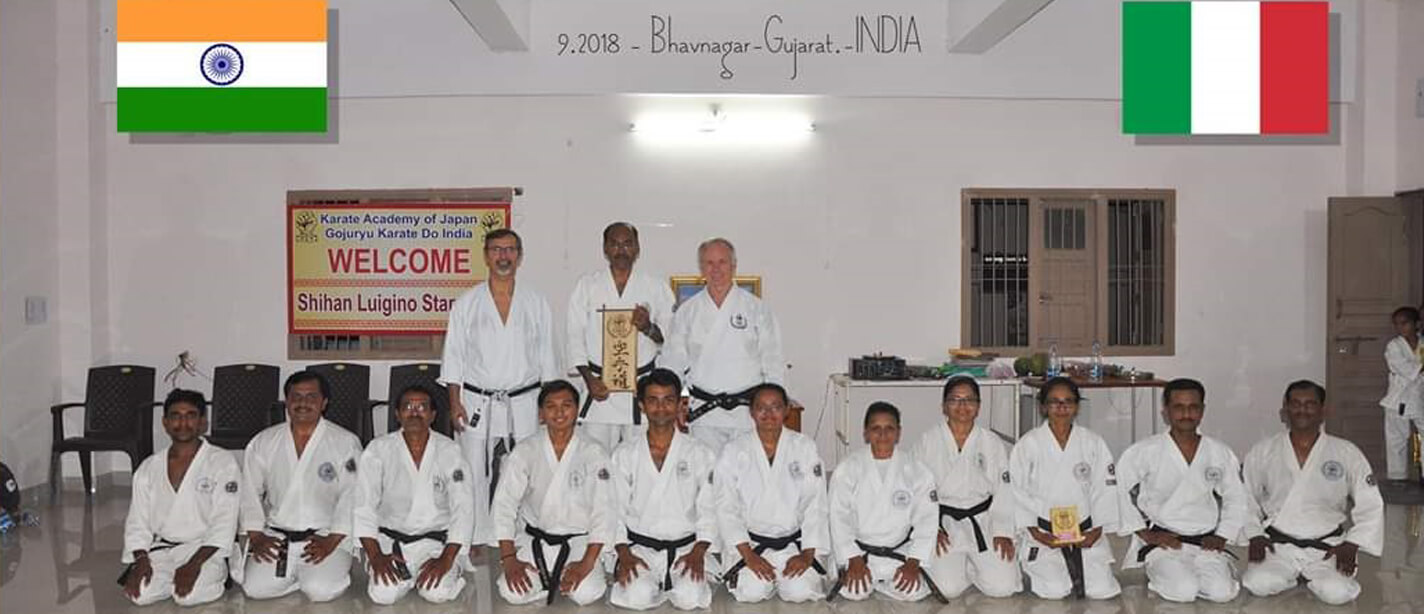 Seminar of Shihan luigino stenziano And Sensei Pietronotta